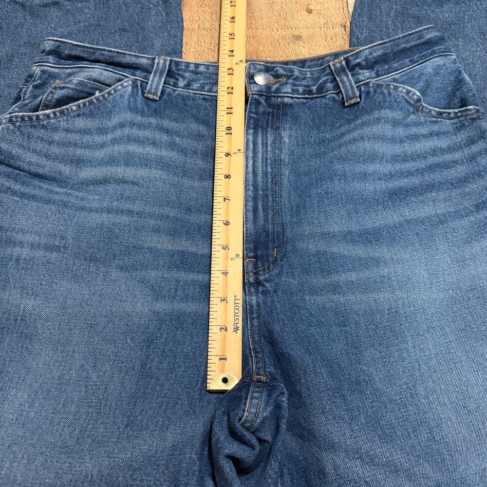 Madewell Women's Medium Denim The Curvy Balloon Jeans Sz 32 Horseshoe Streetwear - Picture 5 of 7